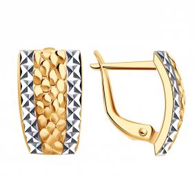 Золотые серьги МАГНАТ МА 011812 МА 011812 фото